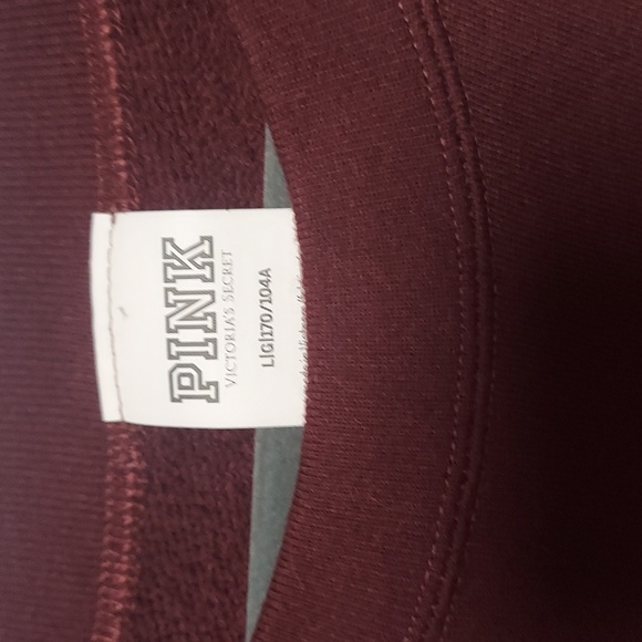 PINK Crop Sweatshirt - Picture 3 of 4